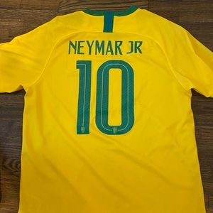 Nike Men’s L 2018 Neymar Jr Brasil Jersey Brazil